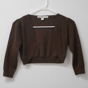 Finesse ❤️ Kids Brown Sweater Size - (Small) (PRE-LOVED)